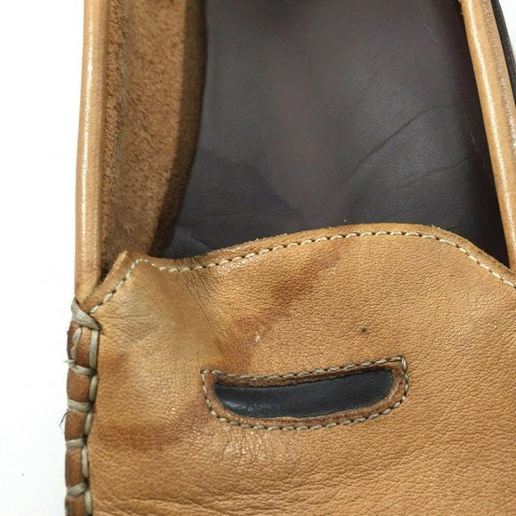 Cole Haan Shoes Womens 7 B Brown Leather Slip On Loafers Flat D17841 Work Casual - Picture 5 of 12